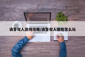 滴答双人游戏攻略/滴答双人冒险怎么玩