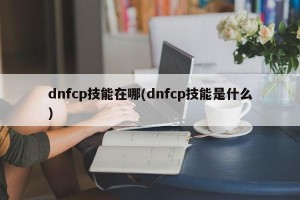 dnfcp技能在哪(dnfcp技能是什么)